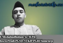 Sejak 2019 Lalu, Salah Satu Dosen PGSD STKIP PGRI Sumenep, Memilih Mahasiswa Semester III Untuk Membantunya Mengajar