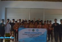 Melalui Safari Jurnalistik, LPM Retorika Datangi Yayasan Ar-raudlah Pasongsongan