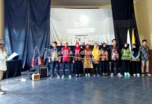 Pengurus UKM Sanggar Lentera Resmi Dilantik, Berikut Pesan Waka III Kemahasiswaan