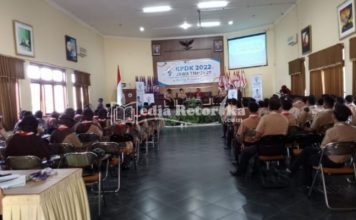 Pramuka STKIP Terlibat Langsung dalam Suksesnya KPDK Jatim Zona II