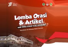 Sudah Sebar Surat Permohonan Delegasi, Lomba Orasi dan LKTI HMP PPKn Siap Digelar Bulan Ini