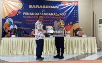 Bangun Sinergi dengan Polres Sumenep, Satgas PPKS Teken MoU