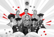 Pamflet bakal calon ketua STKIP PGRI Sumenep yang beredar di media sosial (Dok.