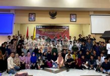 Tolak Radikalisme, HMP PPKn Kemas Pelantikan dengan Seminar Kebangsaan