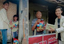 Ramadhan Berbagi, BEM STKIP PGRI Sumenep Bagikan Puluhan Paket Sembako
