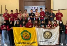 UKM Pramuka STKIP PGRI Sumenep Lepaskan Anggota ke Raimuna Daerah Jawa Timur