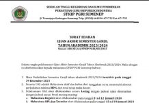 Ujian Akhir Semester Ganjil Tinggal Hitungan Jari, Begini Kata Ketua Pelaksana
