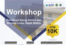Workshop Penulisan Karya Ilmiah & Strategi Lulus Tepat Waktu Akan digelar di STKIP PGRI Sumenep