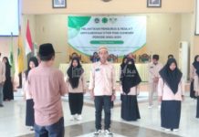 Cetak Anggota Agamis, UKM Karomah Gelar Pelantikan dan Pesilat