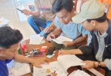 KKN Posko 08 STKIP PGRI Sumenep, Bantu Pelaksanaan Program Bansos Desa Sumber WaruÂ
