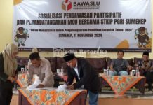 Ciptakan Pemilih Muda Partisipatif, Bawaslu MoU Bersama STKIP PGRI Sumenep