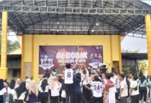 Aerobic Colour Party Sukses Digelar, Wujudkan Keinginan Mahasiswa