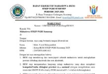 Dorong Produktivitas, BEM Komitmen Siap Wadahi Mahasiswa