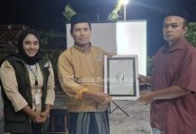 Logo Desa Poreh Diresmikan, Mahasiswa KKN Posko 17 Tinggalkan Jejak Bermakna
