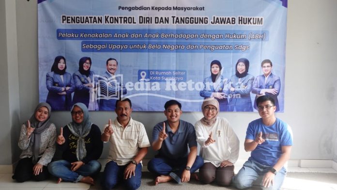 Tim Dosen UNESA Perkuat Kontrol Diri dan Tanggung Jawab Hukum ABH untuk Mendukung SDGs dan Bela Negara